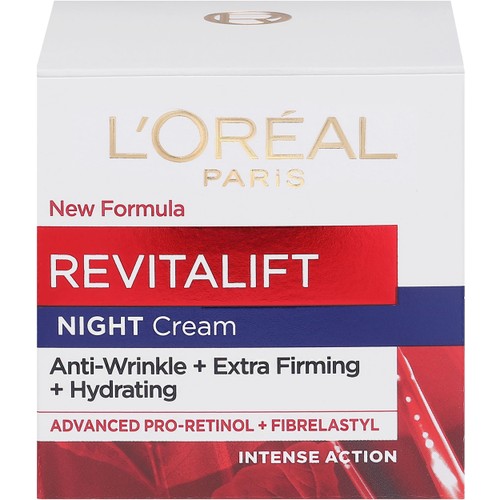 Ansiktskräm Natt Revitalift antirynk 50ml L'Oreal