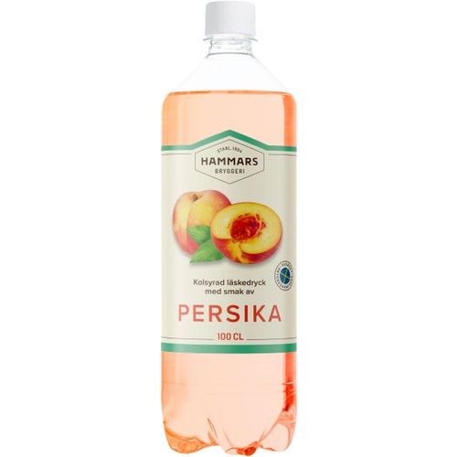 Läsk Persika 1l Hammars Bryggeri