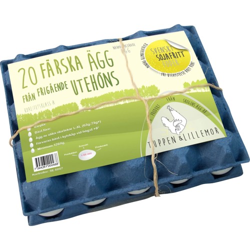 Ägg Frigående 20-p Skogens Ägg