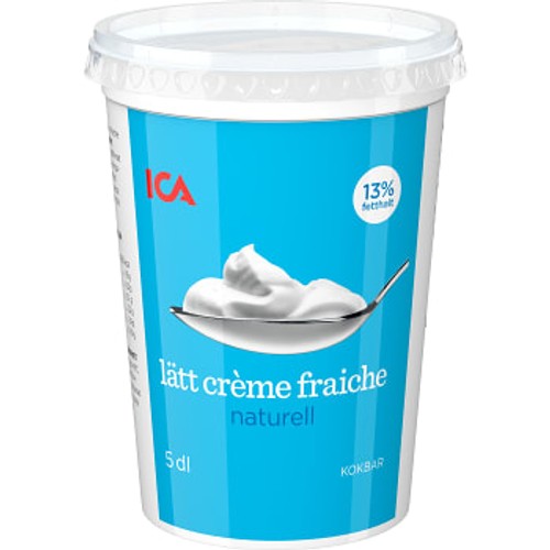Crème fraiche Lätt 13% 5dl ICA