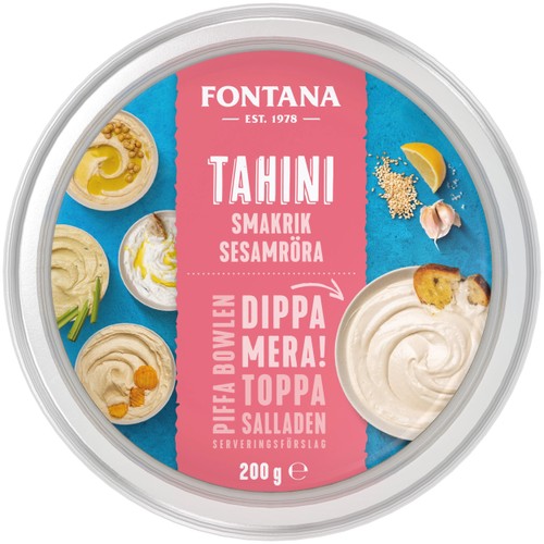 Tahini Sesamröra 200g Fontana