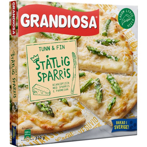 Pizza Ståtlig sparris 310g Grandiosa