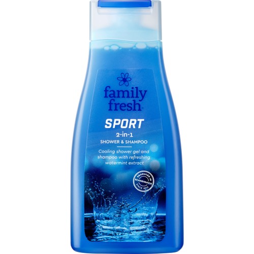 Dusch&Schampo Sport 500ml Family Fresh