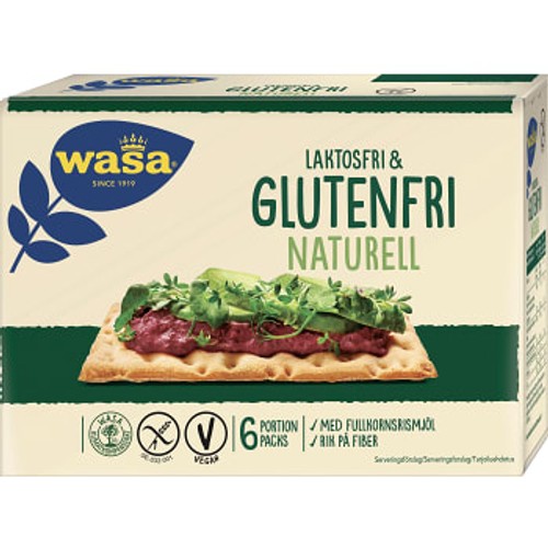 Knäckebröd Naturell glutenfri 240g Wasa