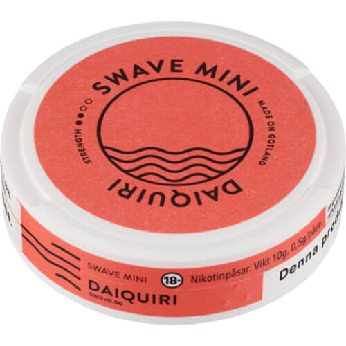 Nikotinpåse Daiquiri Mini 10g Swave