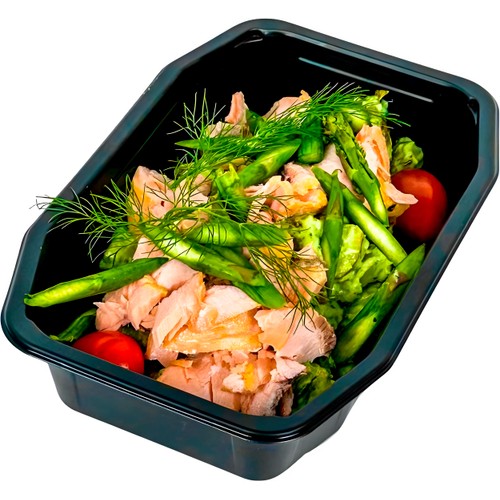 Varmrökt Lax Med Potatissallad ca 420g ICA Kvantum Lerum