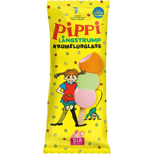 Pippi krumelurglass 1-p SIA Glass
