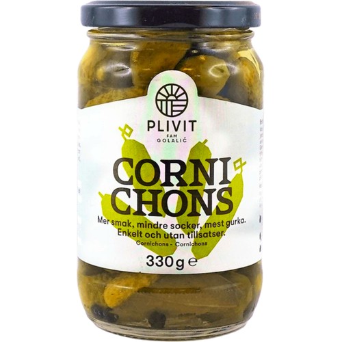 Cornishons 330g Plivit