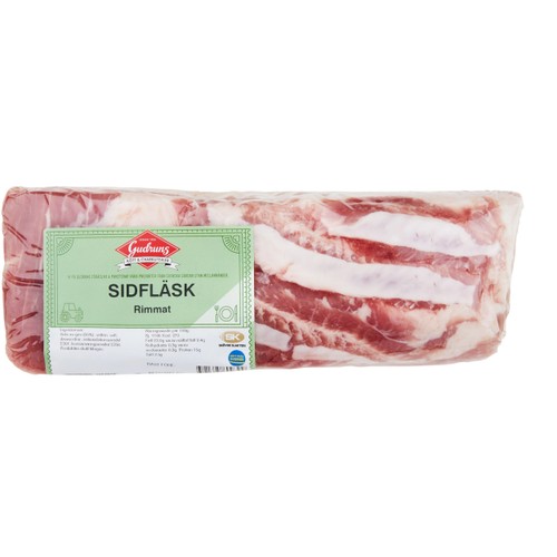 Sidfläsk Rimmat Storbit ca 800g Gudruns