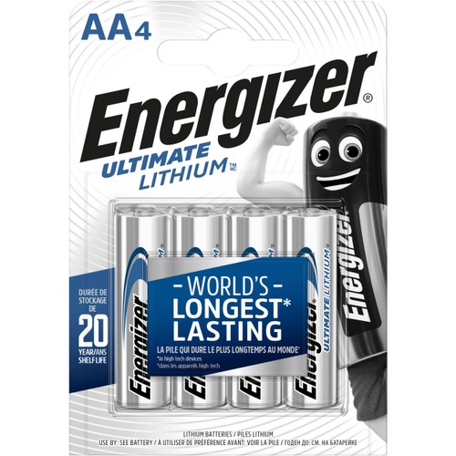 Batteri AA 4-p Energizer Ultimate