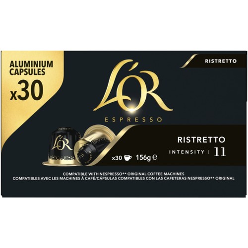 Kaffekapslar Espresso Ristretto 30-pack L'Or