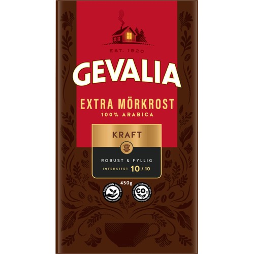 Kaffe Kraft Extra Mörkrost 450g Gevalia