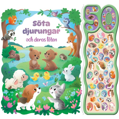 Söta djurungar och deras läten