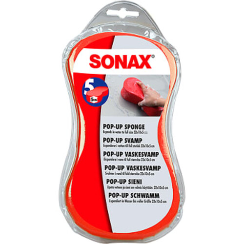 Tvättsvamp Pop-Up Sonax