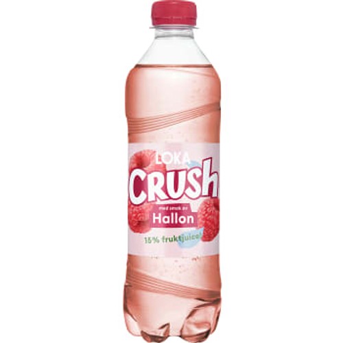 Läsk Crush Hallon 50cl Loka