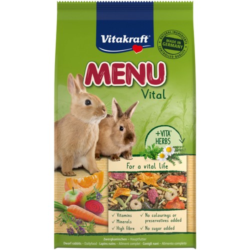 Torrfoder för Smådjur 1kg Vitakraft