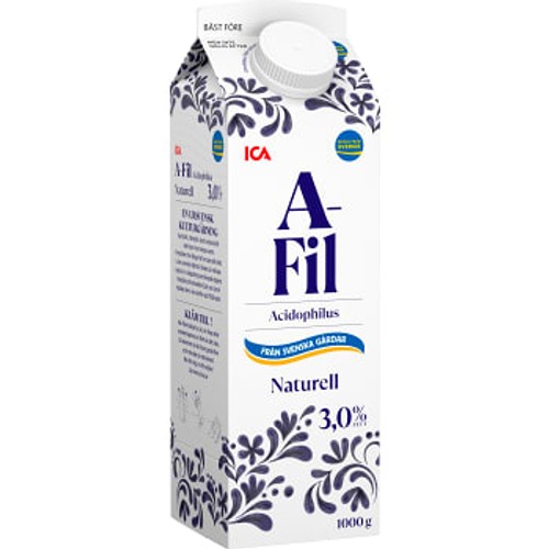 A-fil Naturell 3% 1kg ICA