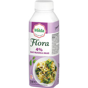 Gräddalternativ Mat Laktosfri 4% 250ml Flora