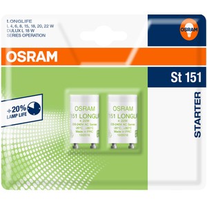 Lysrörständare 4-22 2-pack Osram
