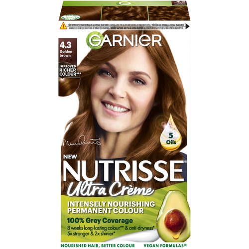 Hårfärg 4.3 Golden Brown 1-p Miljömärkt Nutrisse