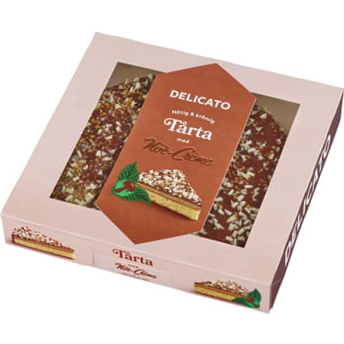 Tårta Nöt-Créme 750g Delicato