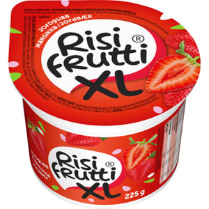 Mellanmål XL Jordgubb 225g RisiFrutti