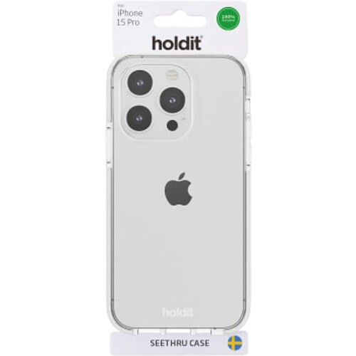 Mobilskal iPhone15 Pro Vit holdit