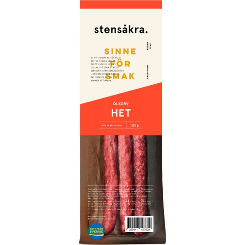 Ölkorv Het 105g Stensåkra