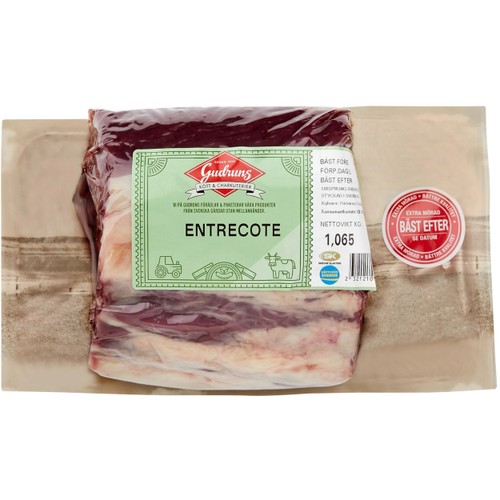 Entrecoté i Bit ca 900g Gudruns