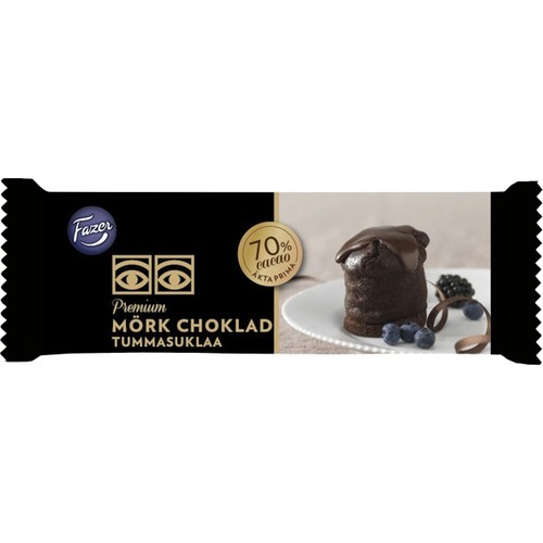 Bakchoklad Mörk 100g Fazer