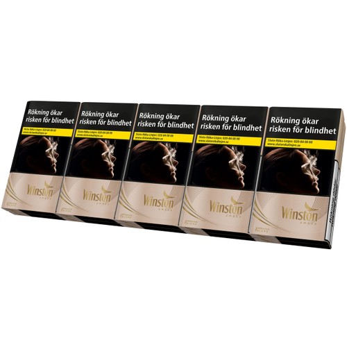 Winston Amber Super Slims Limpa
