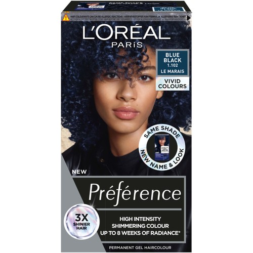 Hårfärg Vivids Blue Black 1.102 1-p L'Oréal