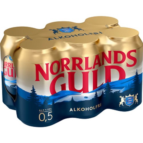 Öl Alkoholfri 33cl 6-p Norrlands Guld