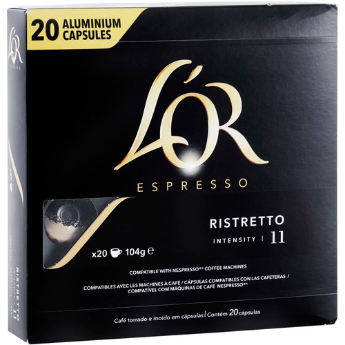 Kaffekapslar Espresso 11 Ristretto  20- p L''Or