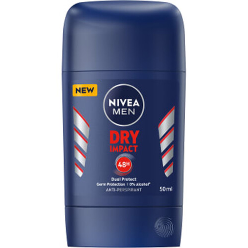 Deodorant Stick Dry Impact 50ml NIVEA MEN