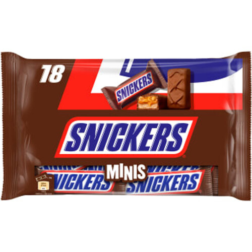 Minis 18-p 366g Snickers