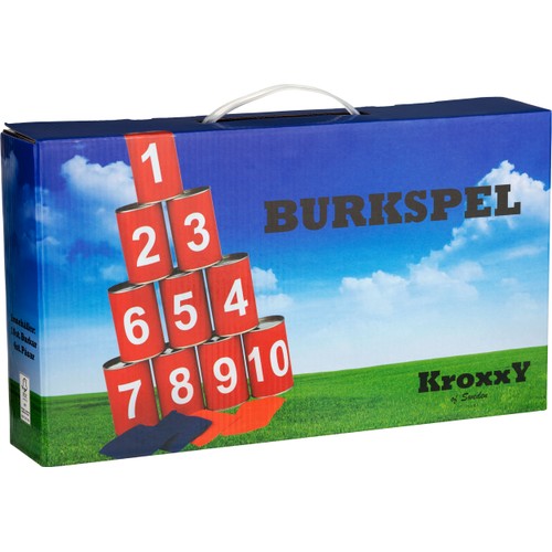 Burkpyramid spel Kroxxy