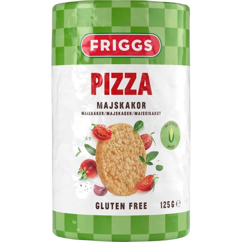 Majskakor Pizza 125g Friggs