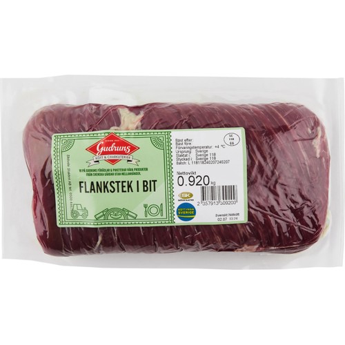 Flankstek I Bit ca 800g Gudruns