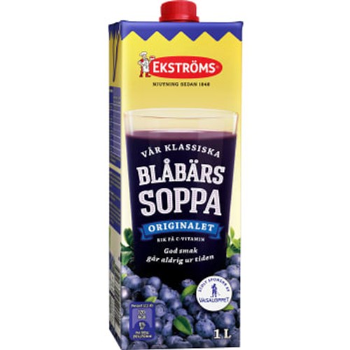 Blåbärssoppa Original 1l Ekströms