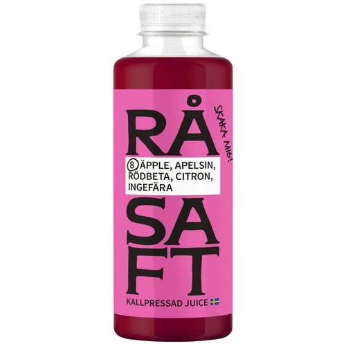 Juice Äpple Apelsin Rödbeta Citron 700ml Råsaft