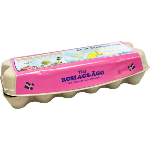 Frukostägg Frigående L 12-pack Roslagsägg