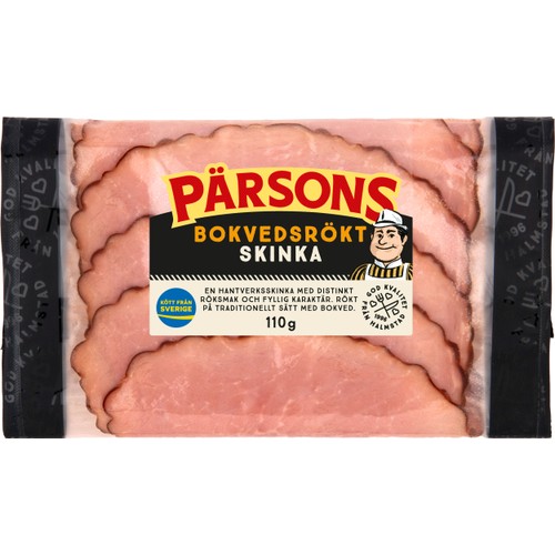 Skinka Bokvedsrökt 110g Pärsons