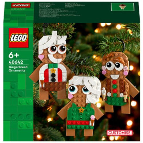 LEGO Julpynt med pepparkakor 40642