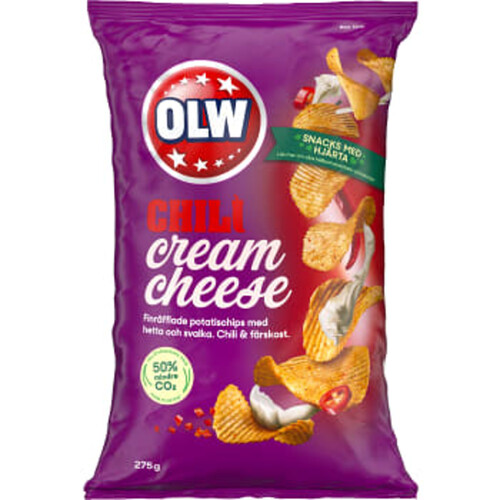 Chips Chili cream cheese 275g Olw