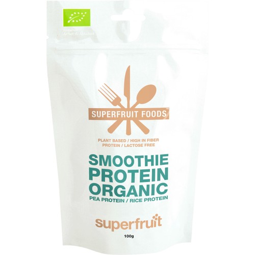 Proteinpulver Smoothie Naturell Eko 100g Superfruit