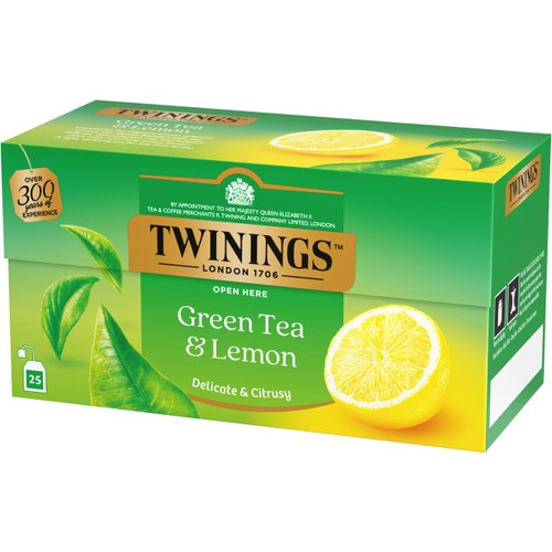 Grönt te Citron 25-p Twinings