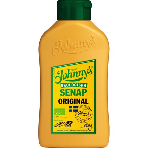 Senap Original Ekologisk 500g Johnny's