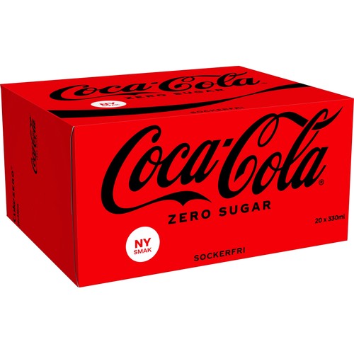 Zero 33cl 20-p Coca-Cola 