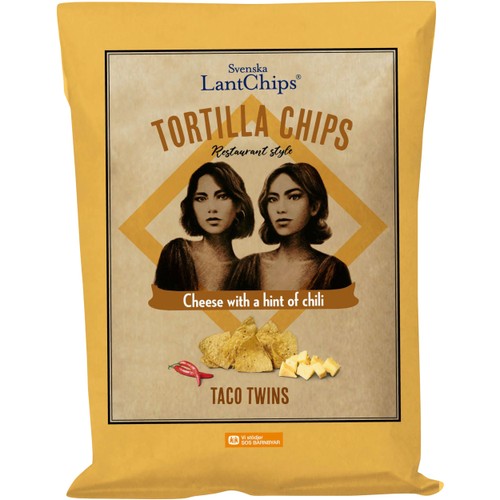 Tortilla Chips Cheese and Chili 120g LantChips